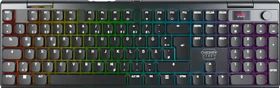 Cherry MX 10.1 Wireless, schwarz, MX LOW PROFILE 2.0 RED, USB/Bluetooth, DE (G8A-25100HJADE-2)