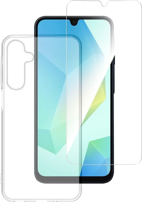 4smarts 360° Protection Set für Samsung Galaxy A16/A16 5G transparent