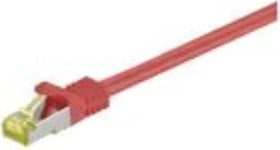 MicroConnect Patchkabel, Cat7/Cat6a, S/FTP, RJ-45/RJ-45, 10m, rot
