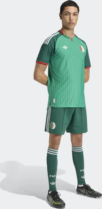 adidas FIFA WM 2026 Algerien Authentic Auswärtstrikot kurzarm court green (Herren)