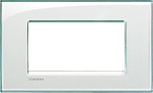 Bticino Livinglight Abdeckrahmen 1-fach, aquamarin