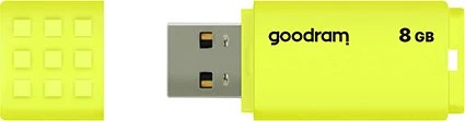 goodram UME2 8GB gelb, USB-A, USB 2.0