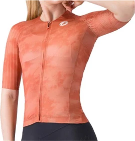 Castelli Aero Race 8S Trikot kurzarm paprika (Damen)