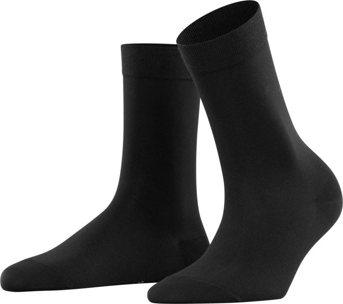 Falke Cotton Touch Socken schwarz (Damen)