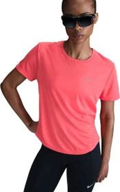 Nike Tempo Dri-FIT Laufshirt kurzarm orange (Damen)