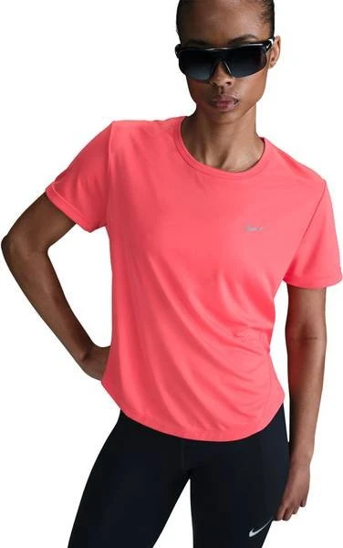 Nike Tempo Dri-FIT Laufshirt kurzarm orange (Damen)