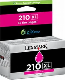 Lexmark Return Tinte 210 XL magenta