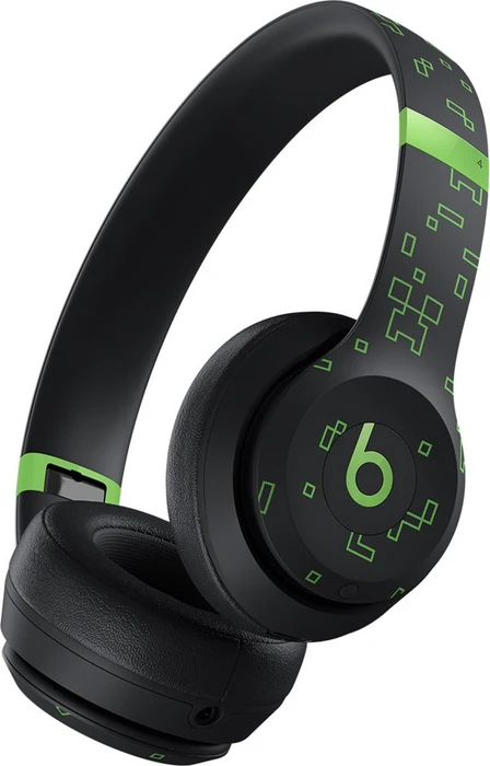Apple Beats Solo 4 Minecraft Special Edition Charged Black