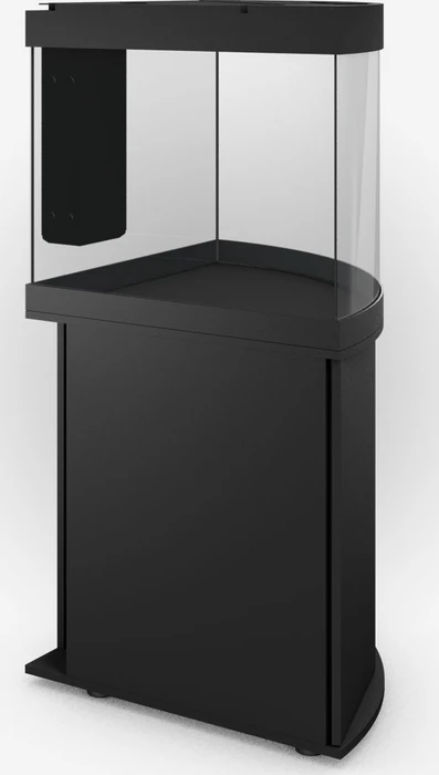 Juwel Trigon 190 LED Aquarium-Set mit Unterschrank, schwarz/schwarz, 190l