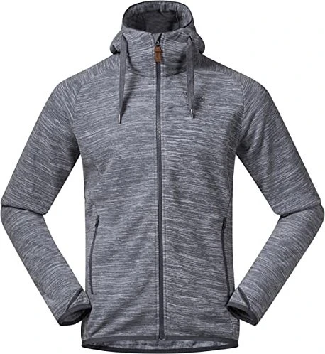 Bergans Hareid Fleece Funktionsjacke aluminium (Herren)