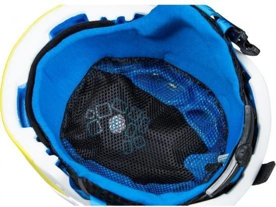 Salomon MTN Lab Helm gelb/weiß/blau