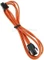 BitFenix Alchemy 4-Pin ATX12V Verlängerung 45cm, sleeved orange Vorschaubild
