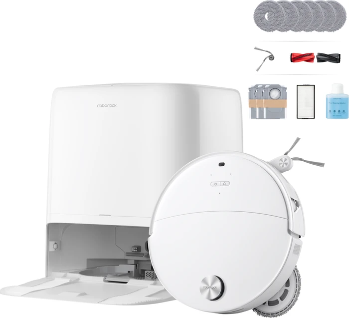 Roborock Saros 20 Neo Saug-/Wischroboter weiß inkl. Absaug-/Reinigungsstation