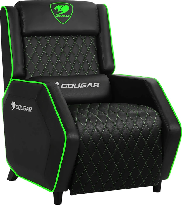 Cougar Ranger XB Gaming-Sofa, schwarz/grün