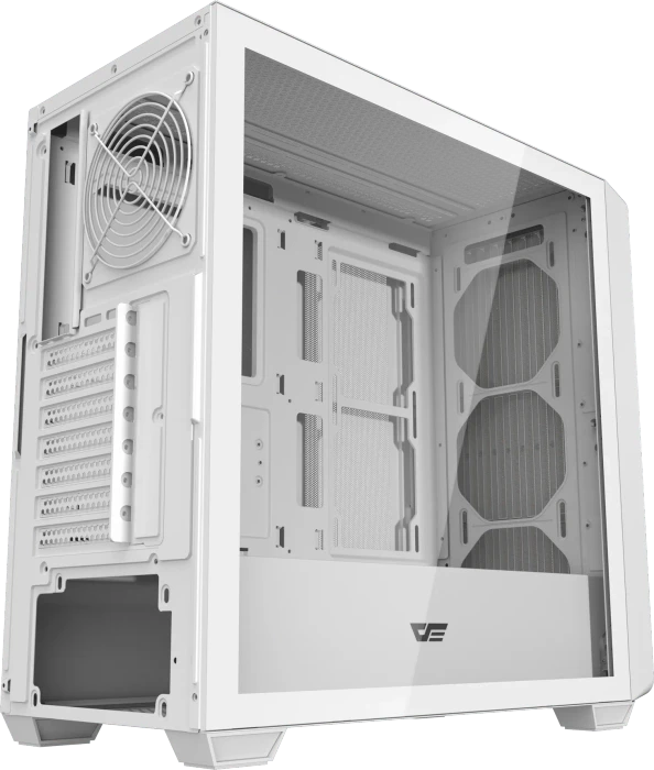 DarkFlash DS900WD White, Glasfenster