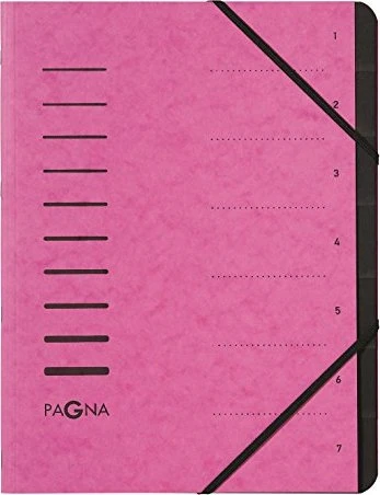 Pagna Ordnungsmappe A4, 7 Fächer