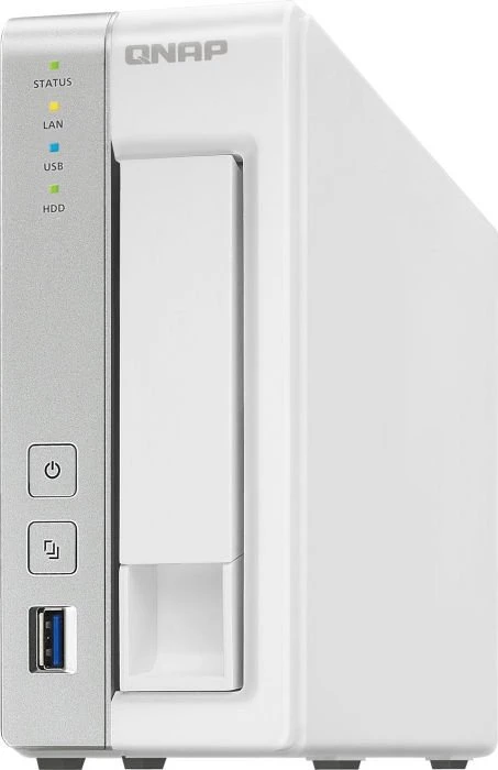 QNAP Turbo Station TS-131, 512MB RAM, 1x RJ-45 1000Base-T, 3x USB-A 3.0