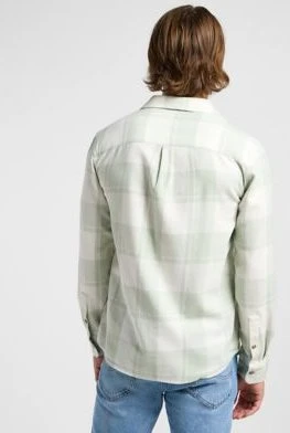 Lee Relaxed Mercantile Hemd langarm soft sage (Herren)