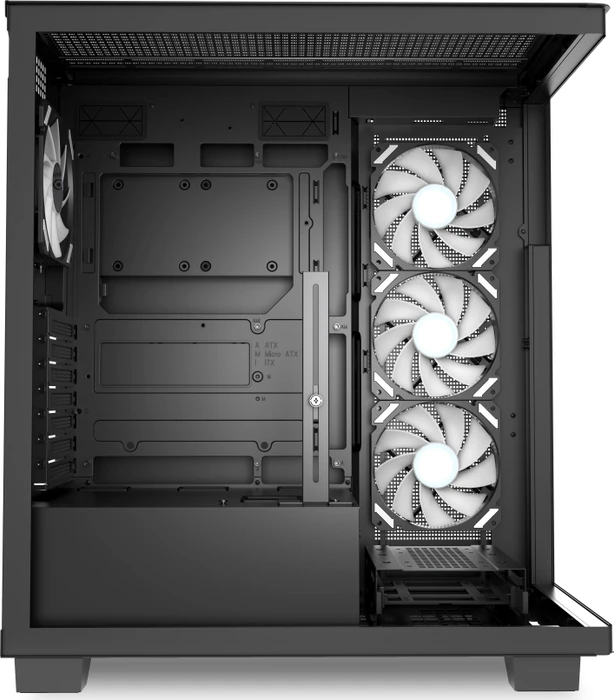 Sharkoon Elite Shark CA500, schwarz, Glasfenster