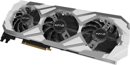 KFA2 GeForce RTX 3080 EX Gamer White (1-Click OC) LHR, 10GB GDDR6X, HDMI, 3x DP