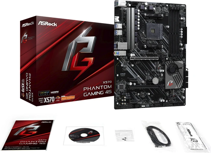 ASRock X570 Phantom Gaming 4S (AMD AM4)