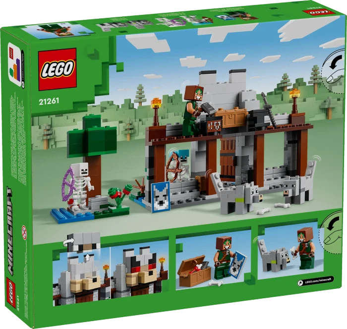 LEGO Minecraft - Die Wolfsfestung