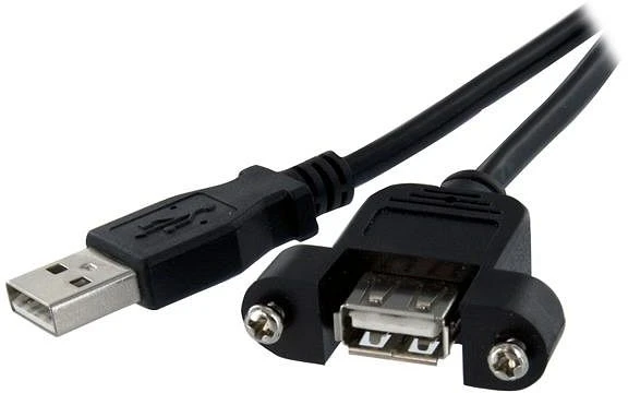 StarTech USB 3.0 Blendenmontagekabel Buchse/Stecker, 0.6m (USBPNLAFAM2)