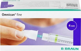 B.Braun Omnican F Insulin Einmalkanüle 1ml G31 4mm, 100 Stück