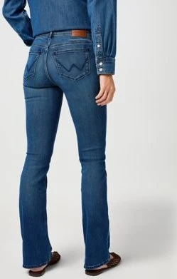 Wrangler Bootcut Jeans shadow daze (Damen)