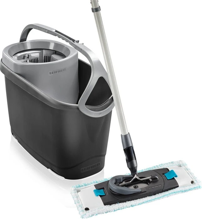 Leifheit Clean Twist M Ergo Black Bodenwischer-Set