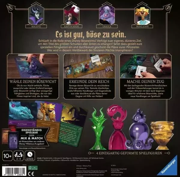 Disney Villainous - Einführung ins Böse