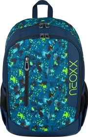 Neoxx Flow Petrol extreme Schulrucksack
