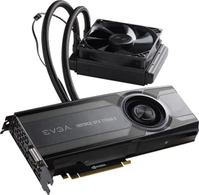 EVGA GeForce GTX Titan X Hybrid, 12GB GDDR5, DVI, HDMI, 3x DP