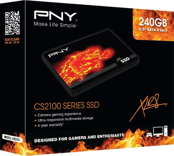 PNY CS2111 240GB, 2.5" / SATA 6Gb/s
