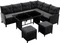 Juskys Polyrattan Manacor Lounge-Set Vorschaubild