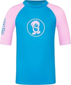 Trollkids Kvalvika Funktionsshirt kurzarm dynamic blue (Junior)
