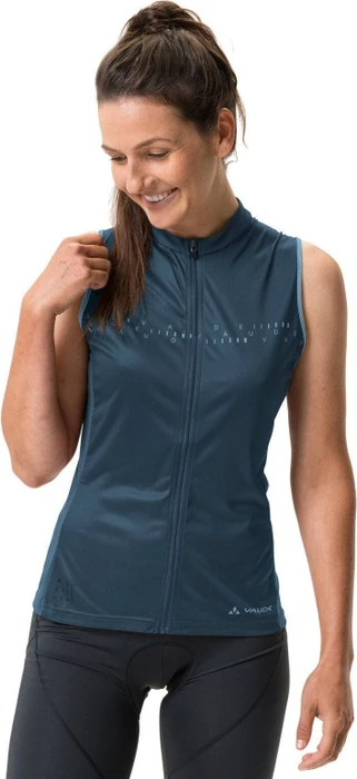 Vaude Posta FZ Trikot ärmellos dark sea uni (Damen)