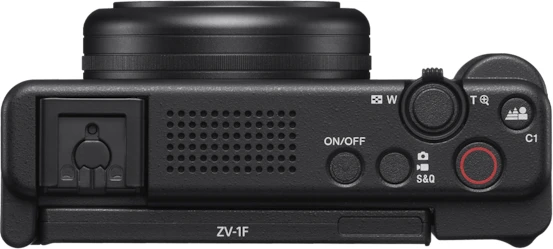 Sony Vlog-Kamera ZV-1F schwarz