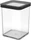 Rotho Premium Loft quadratisch Aufbewahrungsbehälter 1l schwarz (1160408080)