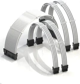 LinkUP PSU Cable Extension Kit, Weiß (PWR-EXTMOD-RZ-WH30)
