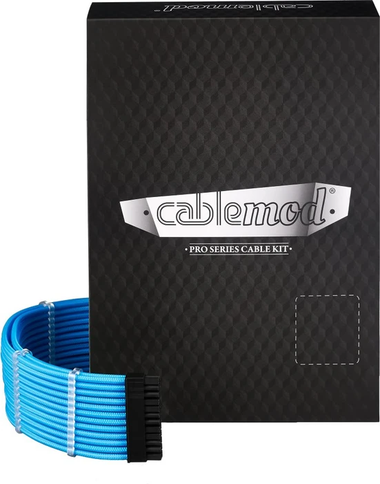 CableMod C-Series Pro ModMesh Cable Kit, Corsair Type 5, hellblau