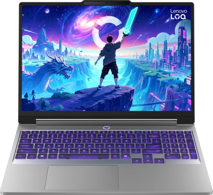 Lenovo LOQ Essential 15IRH11 (LOQ 15IRH11E), Luna Grey, Core 5 205H, 8GB RAM, 512GB SSD, GeForce RTX 3050, DE
