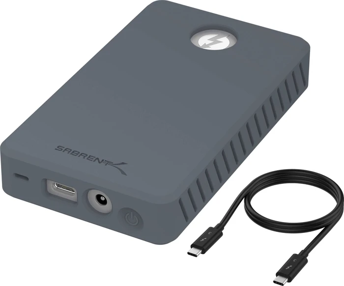 Sabrent Thunderbolt 3 to M.2 Dual NVMe SSD Tool-Free Enclosure, Thunderbolt 3 / USB-C 3.1
