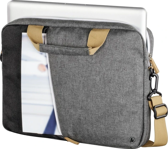 Hama Notebooktasche Torba Florenz 13.3" grau/schwarz