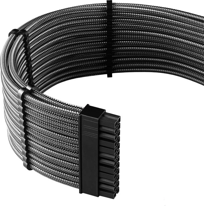 CableMod C-Series Pro ModMesh 12VHPWR Cable Kit for Corsair RM (Black Label), carbon
