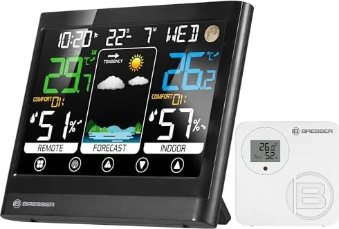 Bresser MeteoTemp BF Funkwetterstation, digital