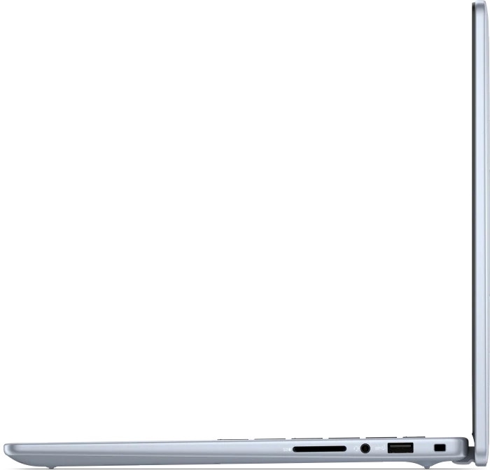 Dell Inspiron 14 5440, Ice Blue, Core 7 150U, 16GB RAM, 512GB SSD, 1200x1920, DE, Abdeckung aus Metall