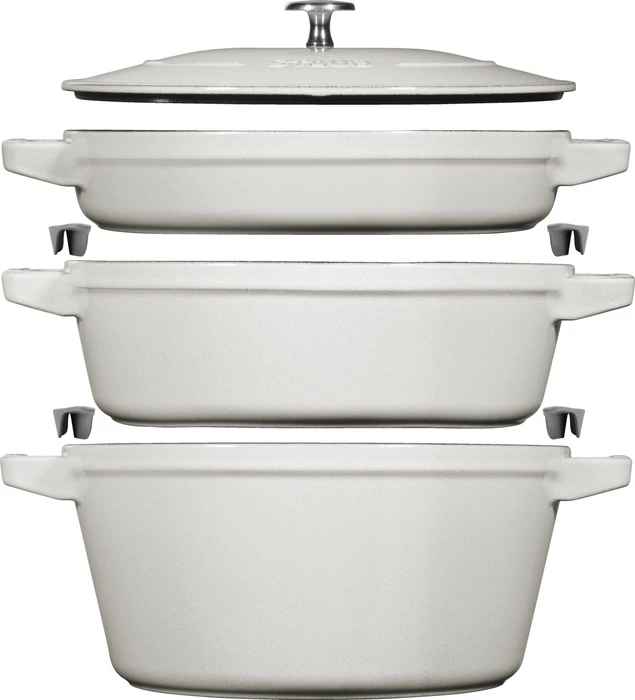 Zwilling Staub Cocotte 24cm Kochtopf-Set, 3-tlg.