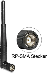 DeLOCK Antenne, 2.4GHz, 3dBi, RP-SMA