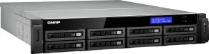 QNAP Turbo Station TS-EC879U-RP, 4GB RAM ECC, 2x RJ-45 1000Base-T, 2x USB 3.0, 2HE
